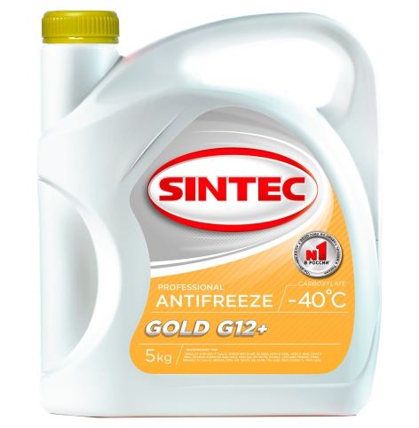 АНТИФРИЗ SINTEC GOLD (желтый)  5кг (800526 SINTEC)