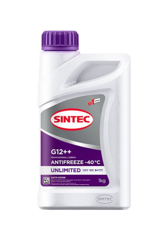 Антифриз SINTEC UNLIMITED g12++ 1л (801502 SINTEC)