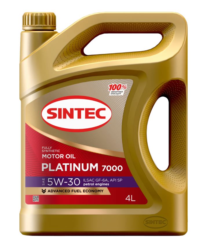 Sintec PLATINUM 5W-30 синтетическое 4 л (801939 SINTEC)