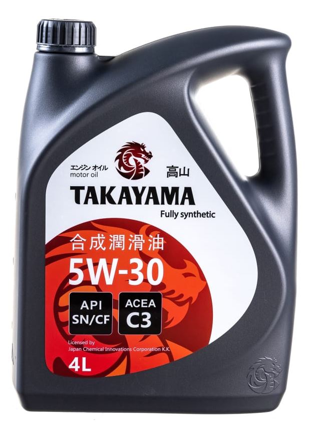 TAKAYAMA 5W-30 ПЛАСТИК Синтетическое 4 л (605523 TAKAYAMA)