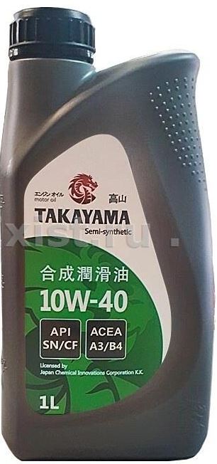 TAKAYAMA 10W-40 Полусинтетическое 1 л (605524 TAKAYAMA)