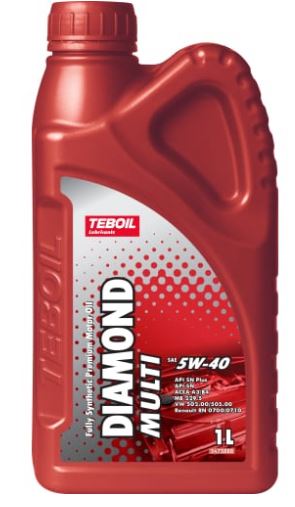 Моторное TEBOIL DIAMOND MULTI 5W40 A3B4 1Л (3455080 TEBOIL)