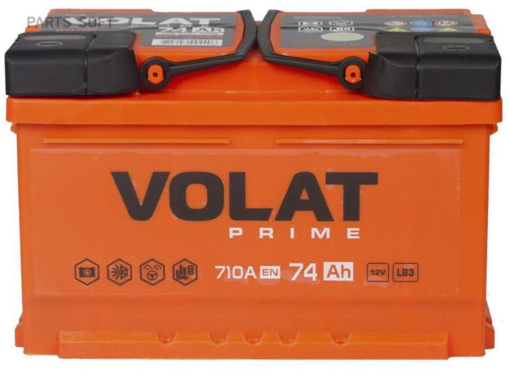 Аккумулятор Volat 12V 74Ah 710A R+ НИЗКИЙ (VS740 VOLAT)