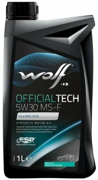 Wolf Officialtech 5W30 MS-F ACEA A1B1-12, A5B5-12 (син) 1л  (8308611 WOLF)