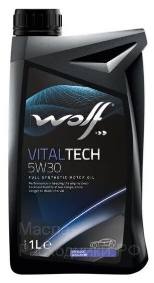 WOLF VITALTECH 5W30 API SLCF 1L (8309809 WOLF)