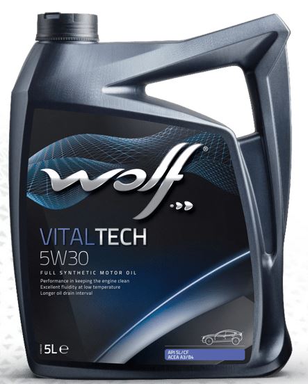 WOLF VITALTECH 5W30 A3B4 SLCF 4л (8309908 WOLF)