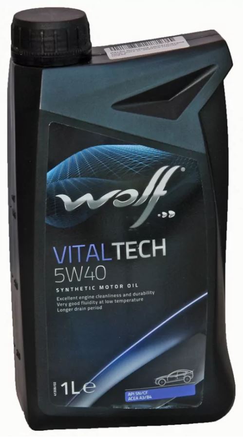 WOLF VITALTECH 5W40 PI A3B4 SNCF 1литр (8311093 WOLF)