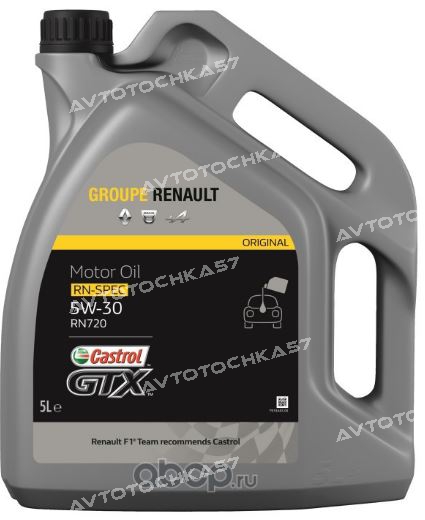 RENAULT GTX RN-SPEC RN 720 5W-30 5 л (7711943687 RENAULT)