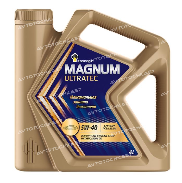 Magnum Ultratec 5W-40 синтетическое 4 л (40815442 ROSNEFT)