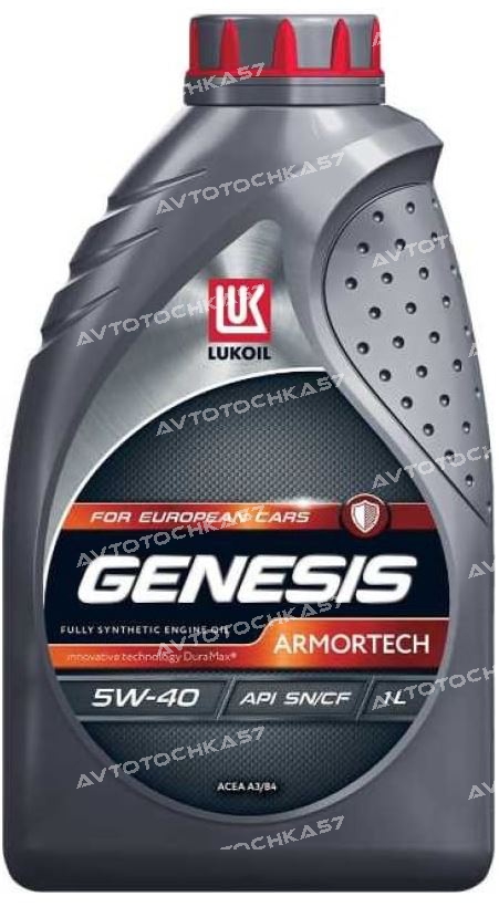 Лукойл  GENESIS ARMORTECH 5W-40  1 л (3148670 LUKOIL)