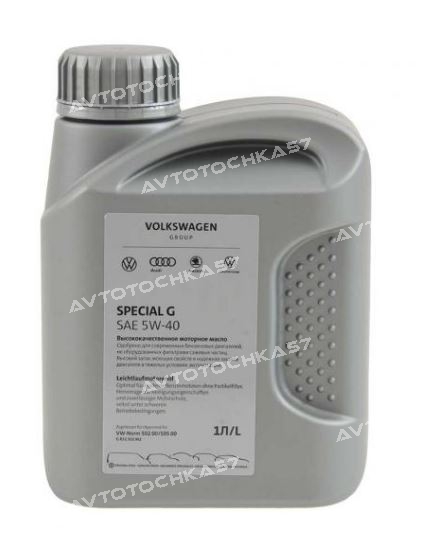 VW SPECIAL G (Gasoline) 502.00505.00 5w40  1л.  (GR52502M2 VAG)