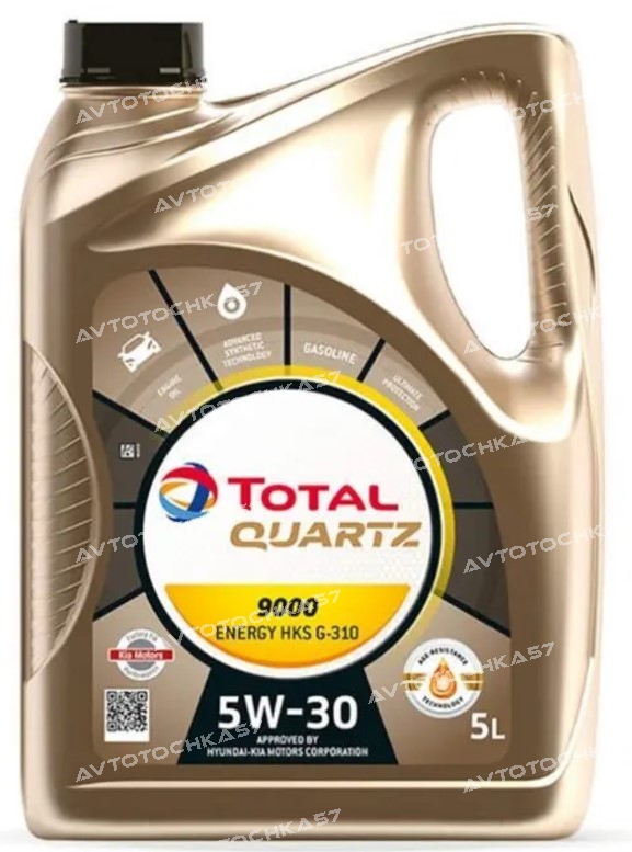 TOTAL QUARTZ 9000 ENERGY HKS G-310 5w30 A5  5л.  (213800 TOTAL)