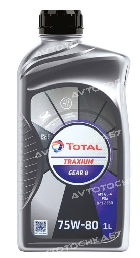 TOTAL TRAXIUM GEAR 8 75w80 GL-4 1л (214082 TOTAL)