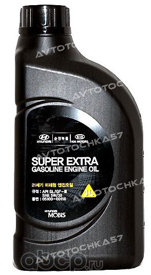 SUPER EXTRA GASOLINE 5W30 1L (0510000110 HYUNDAI-KIA)