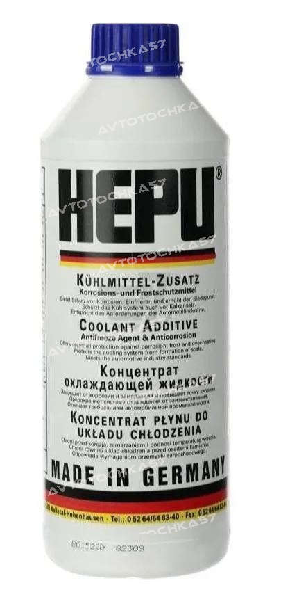 Антифриз HEPU Coolant G11 концентрат синий 1,5 л  (P999 HEPU)