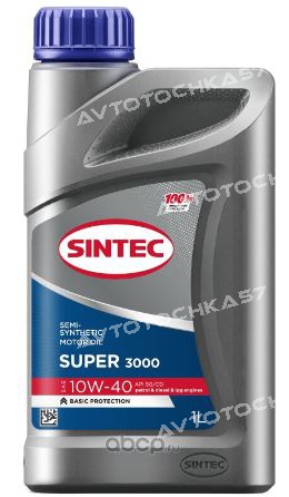 Sintec Super 10W-40 полусинтетическое 1 л (600239 SINTEC)