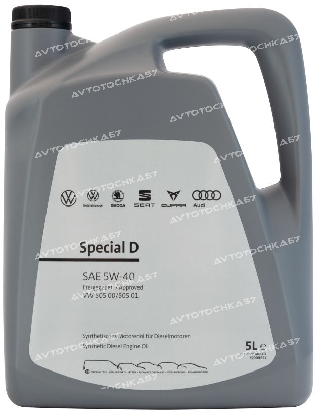 VW Special D 5w40 (5L) Synthetic (GS55505M4 VAG)