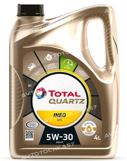 Total Energies Quartz Ineo ECS 5W-30 синтетическое 4 л (213685 TOTAL)